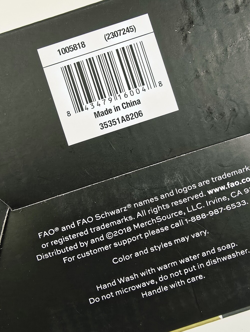 FAO Schwarz Collectable Clock Face Mug 20 Oz 2018 Original Box - Picture 7 of 13